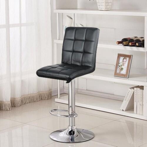 2pcs/Set Pub Bar Chairs Bar Stools Bar Furniture Adjustable Gas Lift Bar Chair Seat Kitchen Living Room Chairs HWC