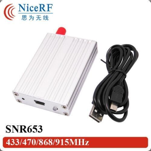 2pcs/pack SNR653 470MHz 3km Long Range Wilreless Data Transmitter and Receiver Module with USB Interface