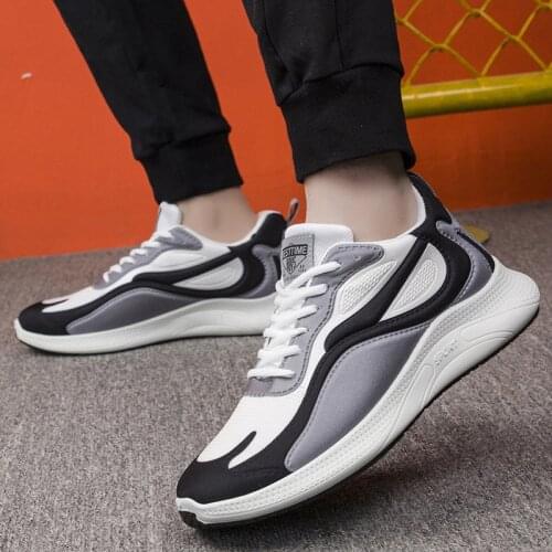 2021 Summer New Running Shoes Man Sport Shoes Men Jogging Footwear Outdoors Lightweight Breathable Men Flat Shoes NanX445