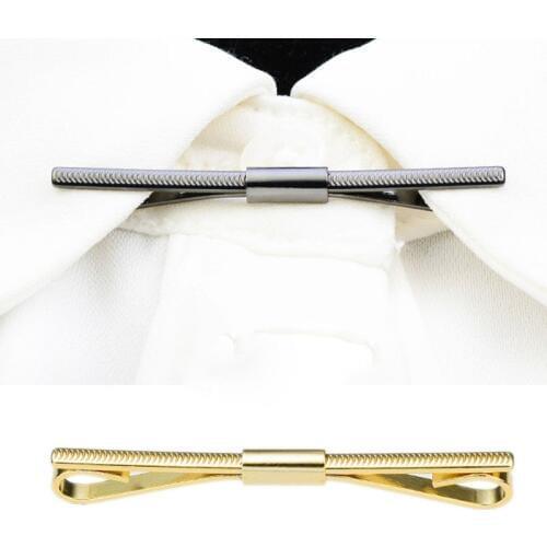 2019 Shirt Collar Clips Mens Party Womens Exposure-proof Simple Brooch Clip for Fixed Clothes Classic Top Grade Unisex Gifts