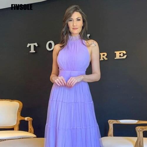 Gorgeous Pink Sweetheart Off The Shoulder Dot Net Prom Dress New Arrival A-Line Tea Length Evening Dress Plus Size Party Dress