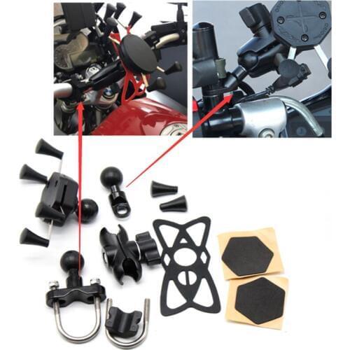 For Aprilia SMV 1200 Dorsoduro, Tuono 1000R/V4R, Caponord 1200 Motorcycle GPS Navigation Frame Mobile Phone Mount Bracket