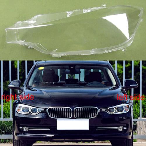 For BMW 3 Series 2013 2014 2015 320 328 316 335 Headlights Cover Headlights Shell Transparent Cover Lampshade Headlamp Shell