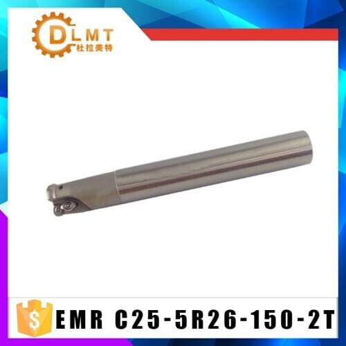 EMR C25 5R26 150 2T Milling Cutter Holder Indexable Shoulder End Mill Arbor Cutting Tools