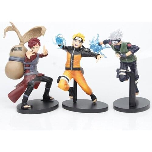 NARUTO Uzumaki Naruto Gaara Hatake Kakashi Figures, toys, collections, birthday gifts Car desk computer decoration