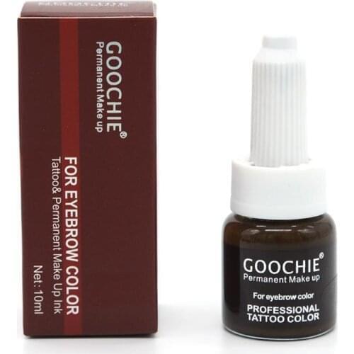 Goochie Permanent Makeup Tattoo Color Cream Eyebrow Microblading Shading Ink