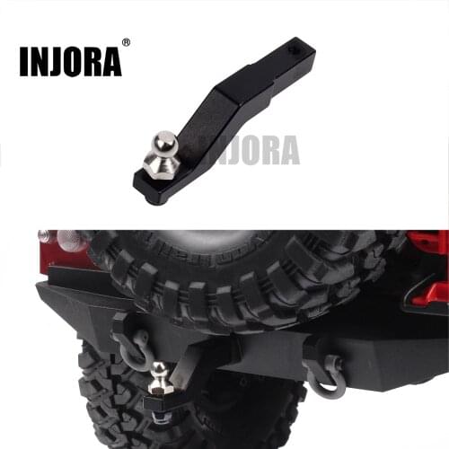 INJORA TRX4 RC Car Aluminum Alloy Drop Hitch Receiver for 1/10 RC Crawler Traxxas TRX-4