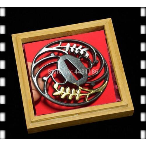 NICE ALLOY GUARD TSUBA FOR JAPANESE KATANA SWORD WAKIZASHI TANTO not send box