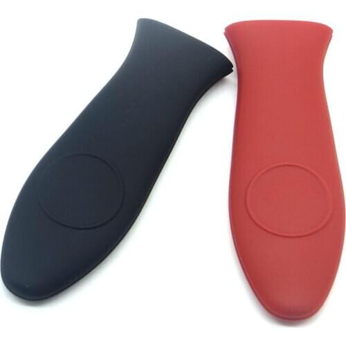 LanLan Non-Slip Silicone Hot Handle Holder Potholder Cast Iron Skillet Grip Sleeve Cover-40