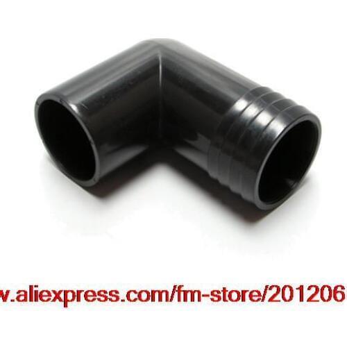 ODYSSEA Aquarium Glass fish tank Aquatic pet Bulkhead Fittings Adaptor 1" Elbow