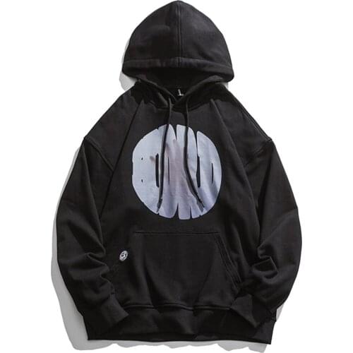 Hip Hop Street Style Harajuku Hip Hop Casual Wear Autumn New Mens Printed Hoodie