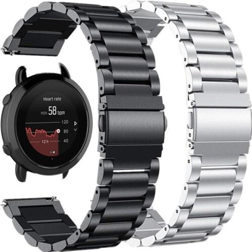 Stainless Steel Strap For SUUNTO 3 Fitness Smart Watch Band Replacement Wrist Bracelet Belt Straps For Suunto 3 Fitness Correa