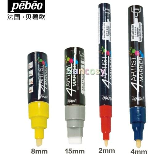 Pebeo Paint pen, waterproof golden highlight pen, special oily marker, paint pen, no fading Art Promarkers, Art Supplies