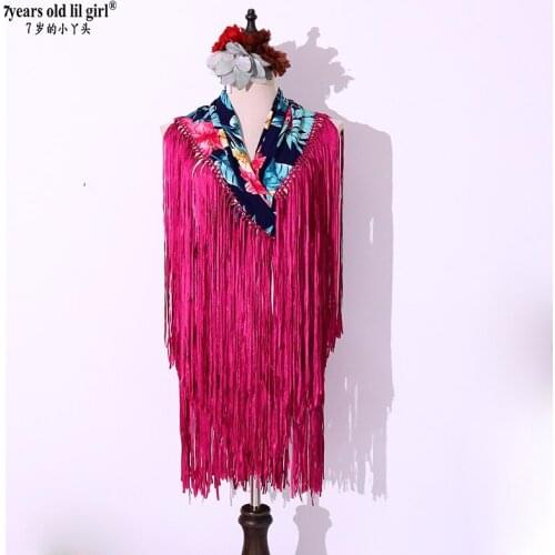 Flamenco Scarf From Spain Stole Shoulder Cloth Flamenco-Tuch CB16 50CM
