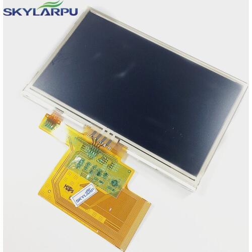 Skylarpu 4.3" inch LMS430HF29 LMS430HF29 REV0.5 GPS LCD display screen with touch screen digitizer panel free shipping
