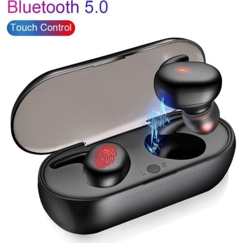 P2 TWS Bluetooth Earphones Wireless Headphone 300mAh Charging Box Sports Waterproof Digital display Earbuds Headsets With Mic