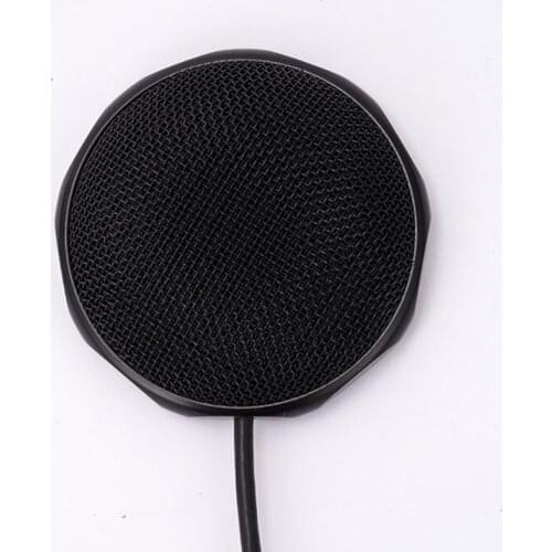 Conference USB Microphone for Computer Desktop with 360 Degrees Pick up, Table Cardioid Meeting Microphone for Recording Game