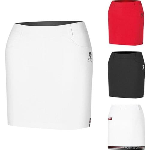 Golf Womens Skirts, Casual Fashion, Self-Cultivation, Hip Skirts, Sports Breathable and Quick-Drying, Moisture Wicking