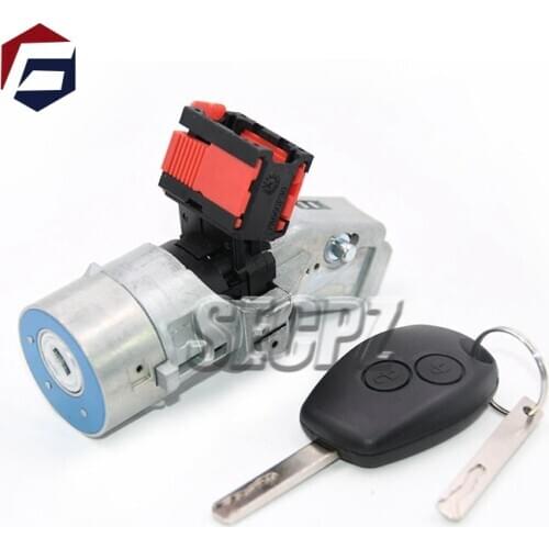 Ignition Lock Barrel Starter Switch+Key for Renault for Vauxhall Fiat 2005-2012 7701208408 8200214168 N0502064 N0502060 N0502057