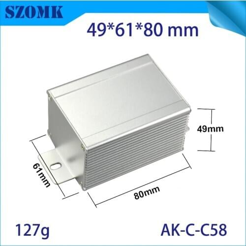 30 pcs, 49*61*200mm aluminum enclosure with customization