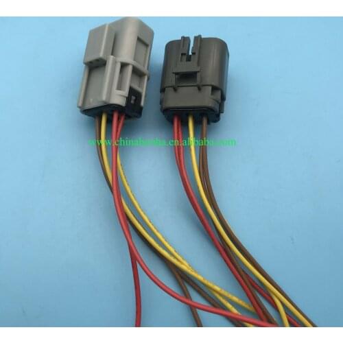 6-pin male and female excavator throttle motor refueling motor square plug for DH225-7 300-5 / 7 258-5 / 7 360-5