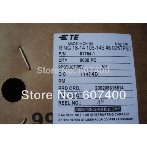 61794-1 CONN RING 14-18AWG #8 TIN CRIMP TYCO TE AMP housings connectors terminals 100% new and original parts
