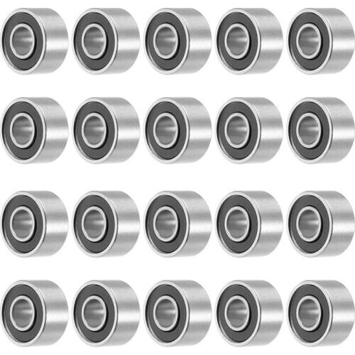 693RS mx8mmx4mm Double Sealed Miniature Deep Groove Ball Bearing 20pcs