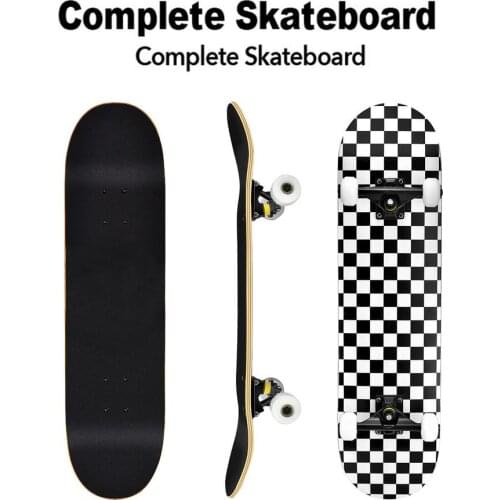 7-layer Complete Skateboard Concave 31 Inch 7-layer Maple Concave Board Skateboard Highway Adult Double Tilt Skateboard For Teen