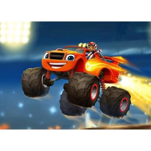 5D DIY Diamond Painting Cartoon car Diamond Embroidery Full Diamond Mosaic Cross Stitch Pictures Of Rhinestones Decoration CV433