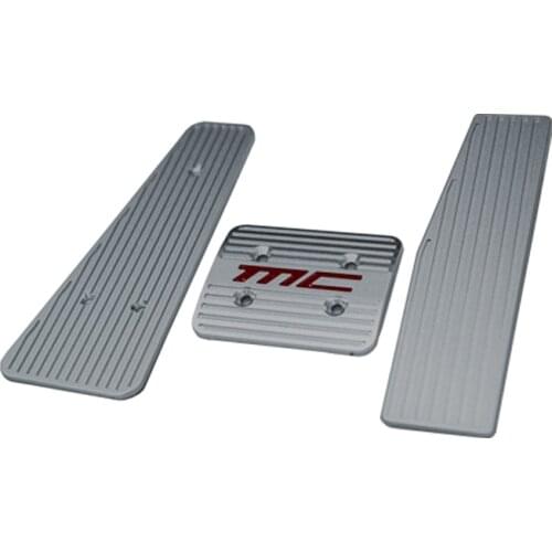GT Foot Pedal Pads Auto Aluminum Pedal Covers Accelerator Brake Pedal Foot Rest Pedal Pads for Maserati GranTurismo