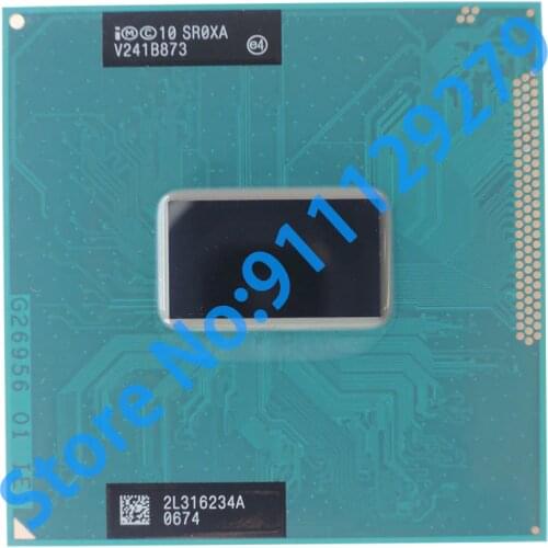Core i5-3340M i5 3340M SR0XA 2.7 GHz Dual-Core Quad-Thread CPU Processor 3M 35W Socket G2 / rPGA988B