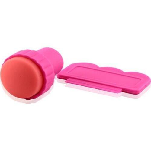 Nail Art Stamping Stamp Tools + Scraping Scraper Knife Set jk17