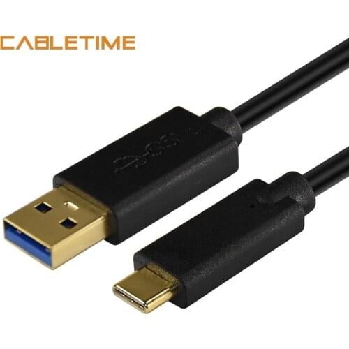Cabletime USB Type C Cable USB 3.0 to Type-C Fast Charging Data Cable for Samsung Galaxy S9 Note 8 9 Huawei P10 P20 Pro N4