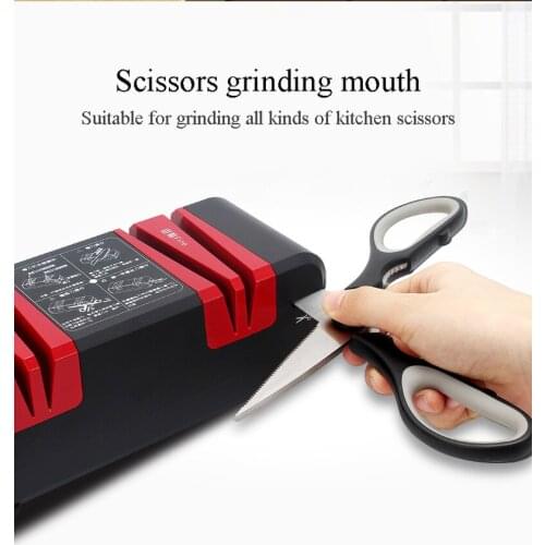 Multi-function Knife Sharpener 220V Electric Household Fast Sharpener Automatic sharpening stone Knife Grinder Kitchen Knife
