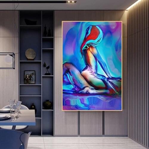 Sexy Figure Men Women Canvas Painting Abstract Make Love Art Wall Posters Prints for Bedroom Wall Decora Oil Painting Pictures