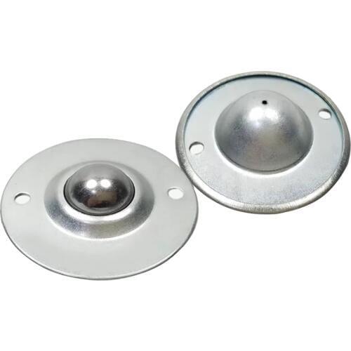 4PCS/5PCS CY12b/16b/19b/22b/25b/30b/38b Steel Ball Flying Saucer Mounted Roller Transfer Bearing Unit Caster Conveyor Ball Wheel