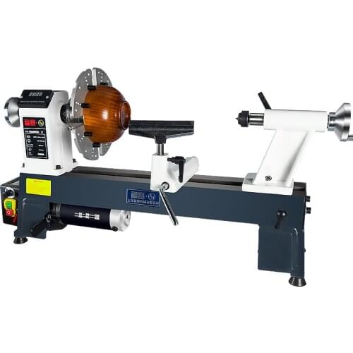 900W woodworking lathe, multifunctional household desktop wood rotating machine, stepless speed regulation