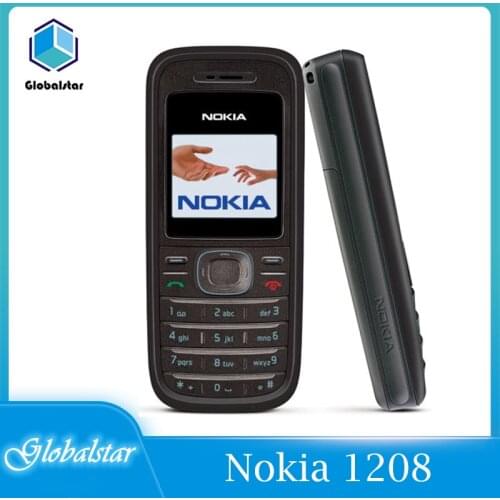 Nokia 1208 Refurbished Original Cellular Nokia 1208 Cheap phones GSM unlocked phone