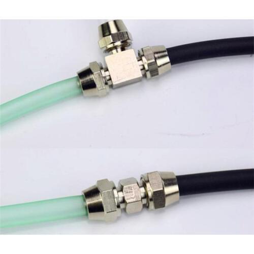 Stainless Steel Aquarium Co2 Air Connector Valve High Pressure DIY CO2 System Aqauirum Accessories For Fish Tank Water Plant