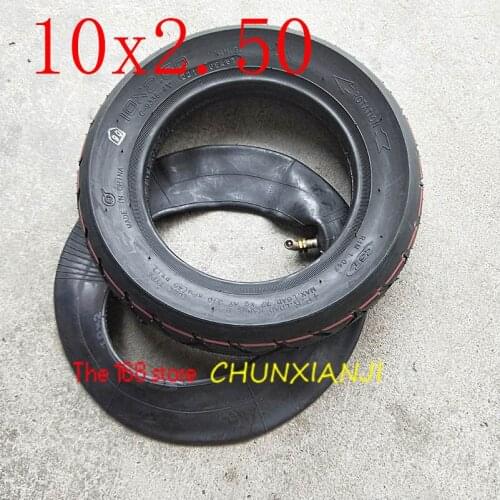 Size 10 inch Pneumatic 10x2.50 Tire fits Electric Scooter Balance Drive Bicycle Tyre 10*2.5 inflatable Tyre inner tube