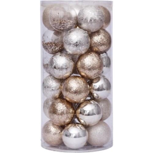 30Pcs Christmas Decorations for Tree Ball Palline Christmas Tree Pendant