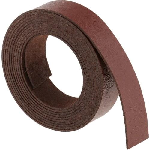 3x2m LeatherCraft Microfiber Strap 20mm for Garment Burgundy/White/Royal Blue