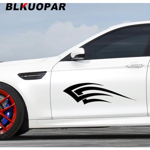 BLKUOPAR for Tribal Flame Car Stickers Occlusion Scratch Graffiti Decals Car Accessories Windshield Trunk Vehicle Decor