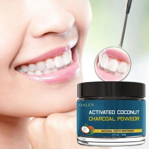 Coconut Shells Activated Carbon Teeth Whitening Organic Natural Toothpaste Powder Wash Your Teeth White Products