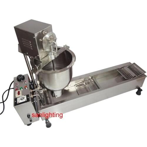 Commercial Automatic Donut Maker Making Machine, Wider Oil Tank, 3 Sets Mold te