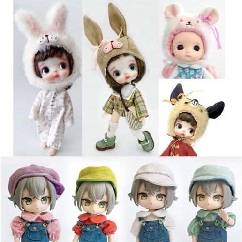 Doll Miniature Millinery Bedroom Accessory Ladys Dolls Hat, Peaked cap Animal Hat, Variety of styles Doll Hat For Gsc Ymy Doll