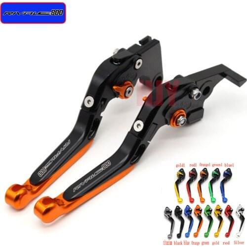 Motorcycle Folding Extendable CNC Moto Adjustable Clutch Brake Levers FOR MV Agusta Rivale 800 Rivale800 2014