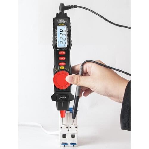 A3004 Multimeter Non Contact Pen Type Meter 4000 Counts AC/DC Voltage Resistance Capacitance Diode Continuity Tester