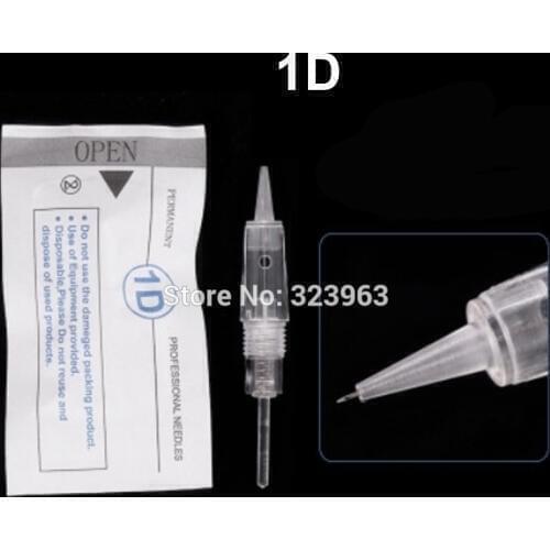 10pcs R1/D1 Blunt/R2/R3/R5/R7 Disposable Screw Tattoo Needles Cartridge Microblading Pen Permanent Makeup Machine Accessories