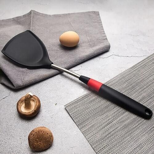 OFEIS Silicone Spatula Turner Flexible Stainless Steel Core Heat-Resistant Easy Clean Non Stick Kitchen Utensil OFEIS-YTXJ0050